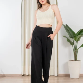 PalazoSinBotones-PaloRosaSML-28-32- Pantalón Sin botones