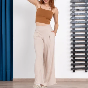 PalazoSinBotones-PaloRosaSML-28-30-- Pantalón Sin botones